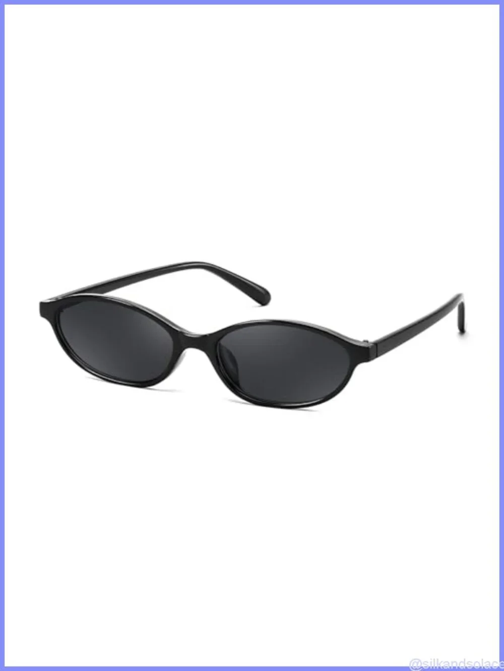Retro Oval Cat Eye Sunglasses for Women UV400 Full Frame Trendy